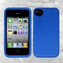 Чехол для iPhone 4/4S BioCase, синий (Made in USA)