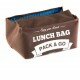 Термосумка Lunch Bag размер S коричневый