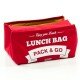Термосумка Lunch Bag размер S красный