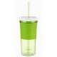Shake & Go Стакан с соломкой для напитков Contigo Зеленый