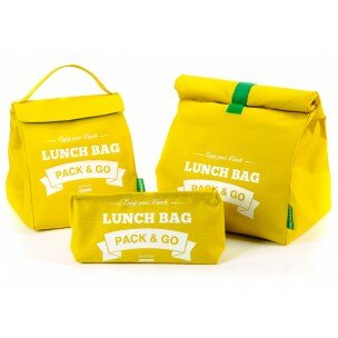 Комплект термосумок для ланча Lunch Bag Желтый