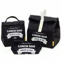 Комплект термосумок для ланча Lunch Bag черный